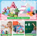 Magnetic Building Blocks Set - Minecraft Style
