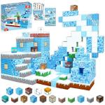 Minecraft Magnetic Building Blocks Stacking Set