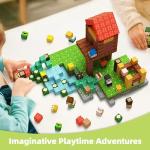 Minecraft Magnetic Building Blocks Set for Kids