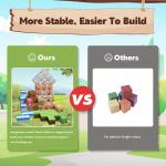 Magnetic Mine World Building Blocks Set