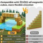 Minecraft Magnetic Building Blocks Set for Kids