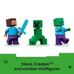 LEGO Minecraft TNT Jungle House Building Set