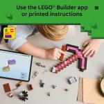 LEGO Minecraft Pickaxe Mine Building Set