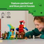 LEGO Minecraft Parrot House Building Toy Set