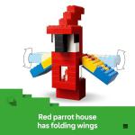 LEGO Minecraft Parrot House Building Toy Set