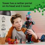 LEGO Minecraft Enderman Tower Building Set