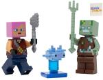 LEGO Minecraft Adventurer Drowned & Axolotl Set