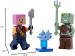 LEGO Minecraft Adventurer Drowned & Axolotl Set