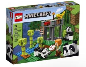 LEGO Minecraft Panda Nursery Building Toy Set