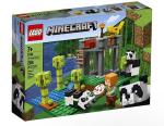 LEGO Minecraft Panda Nursery Building Toy Set