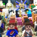 Minecraft Minifigures Bulk Lot – Creeper, Steve, Skeleton