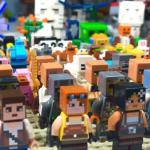 Minecraft Minifigures Bulk Lot – Creeper, Steve, Skeleton