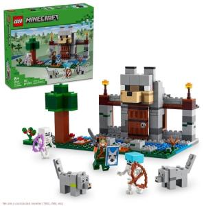 LEGO Minecraft Wolf Stronghold Playset 21261