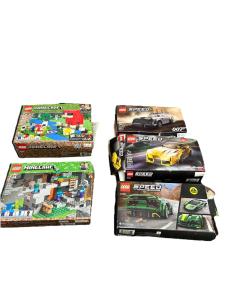 Minecraft and Lego Toy Bundle - Fun Set!
