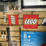 Minecraft LEGO Crafting Box Set 21116