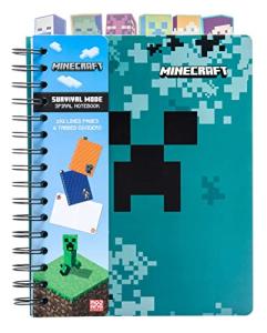 Minecraft Survival Mode Spiral Notebook for Gamers