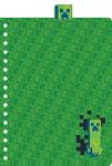 Minecraft Survival Mode Spiral Notebook for Gamers