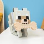 Minecraft Wolf GloBuddies 3D Color Changing Light