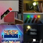 Minecraft LED Torch Light - Wall Mount & Handheld
