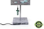 Minecraft Diamond Ore Block LED Lamp with Sword