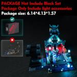 Deep Dark Battle Light Kit for Lego Minecraft
