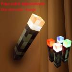 Minecraft LED Torch Light - Wall Mount & Handheld