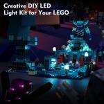 Deep Dark Battle Light Kit for Lego Minecraft