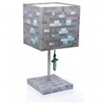 Minecraft Diamond Ore Block LED Lamp with Sword