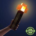 Minecraft Redstone Torch LED Lamp - 12.6 Inch