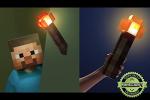 Minecraft Redstone Torch LED Lamp - 12.6 Inch