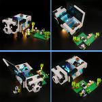 LED Light Kit for Lego Minecraft Panda Haven