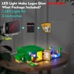 VONADO LED Light Set for Lego Minecraft Beach House