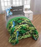 Minecraft Daytime Bed Set with Comforter & Sheets