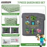 Minecraft Movie Kids Comforter Set with Sheets