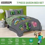 Minecraft Movie Kids Comforter Set with Sheets
