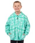 Minecraft Diamond Steve Full-Zip Hoodie for Kids