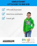Minecraft Alex & Steve Fleece Hoodie for Kids