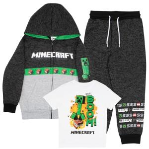 Minecraft Boys' 3-Pack: Hoodie, Tee, Pants