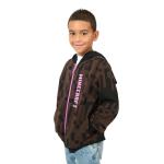 Minecraft Enderman Kids Long Sleeve Zip-Up Hoodie