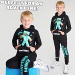 Minecraft Hoodie and Joggers Set for Boys