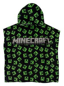 Creeper Minecraft Hooded Towel for Kids