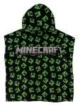 Creeper Minecraft Hooded Towel for Kids