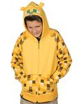 Minecraft Ocelot Zip-Up Hoodie for Boys