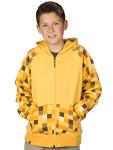 Minecraft Ocelot Zip-Up Hoodie for Boys