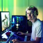 Green Noise Cancelling Gaming Headset for All Consoles
