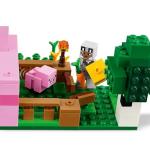 Lego 21268 Minecraft Baby Pig House Toy