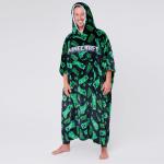 Minecraft Oversized Fleece Hoodie Blanket for All