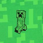 Minecraft Boys Creeper Fleece Zip Up Hoodie