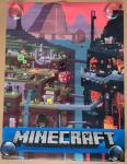 Minecraft Cube Video Game Poster - 18x24