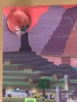 Minecraft Cube Video Game Poster - 18x24